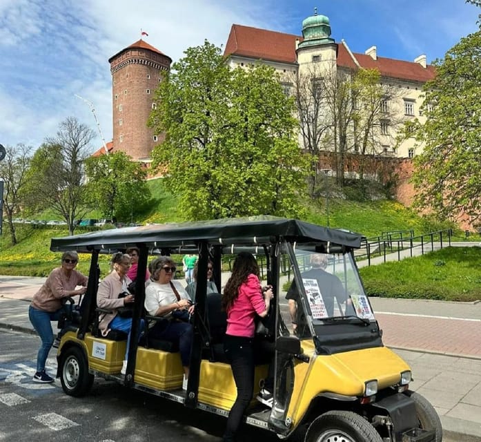 City Tour Cracow , golf car . Private full tour !! - Corpus Christi Basilica and the Wolnica Square salt-trade stop