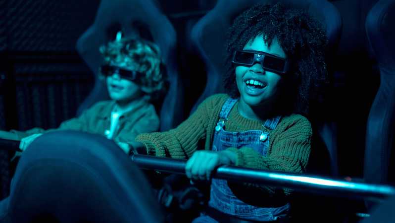 Cracow: ,,House Of Attractions'' 7D cinema - The real show: 3D visuals, moving seats, and sensory effects