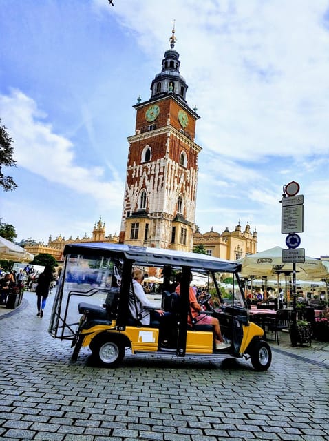 Cracow: Jewish Quarter and Ghetto Sightseeing Golf Cart Tour - Key highlights at a glance