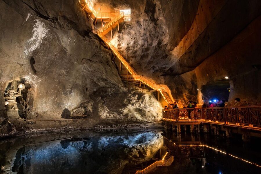 From Krakow: Auschwitz and Wieliczka Salt Mine Full-Day Trip - Wieliczka Salt Mine: What You See Underground and What the Descent Feels Like