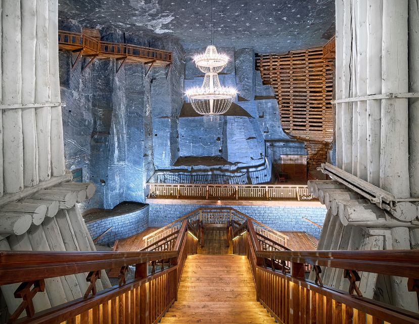 From Krakow: Guided Wieliczka Salt Mine and Chapel Tour - The Descent: 700 Steps, Wooden Staircase, and Cool Air