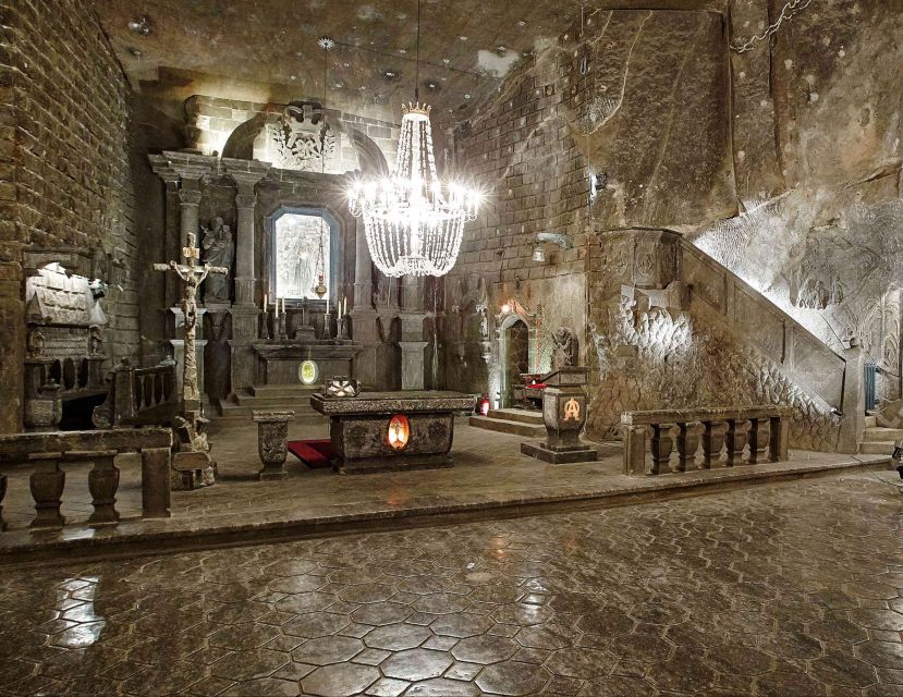From Krakow: Guided Wieliczka Salt Mine and Chapel Tour - Underground Corridors: Seeing 3 Kilometers of Real Working Mine