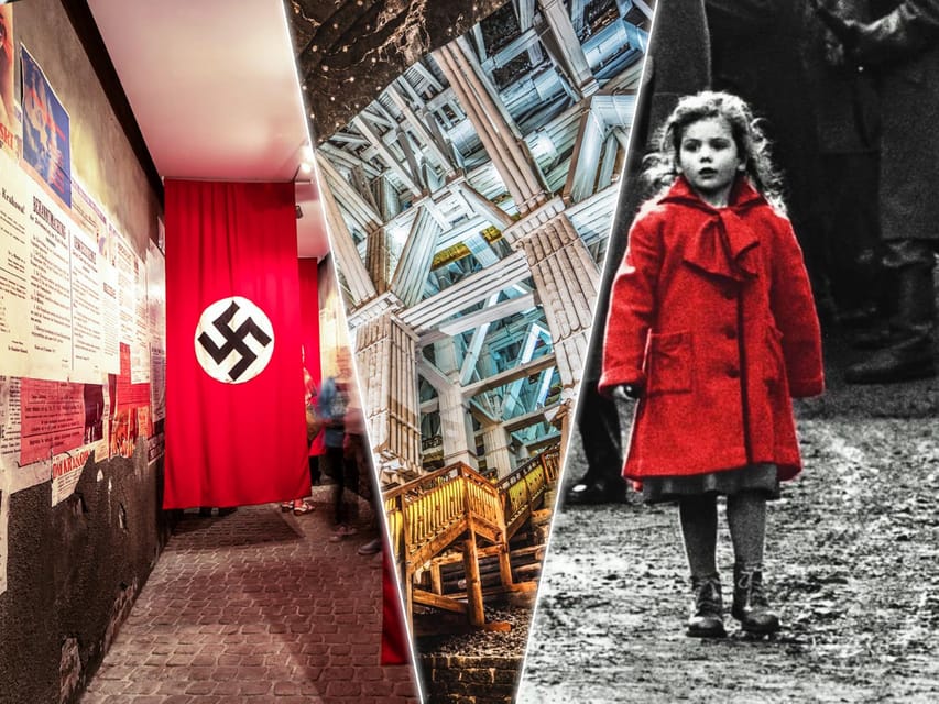 From Krakow: Half-Day Salt Mine and Schindler's Factory Tour - The guided route: 2.5 hours underground, more than you think