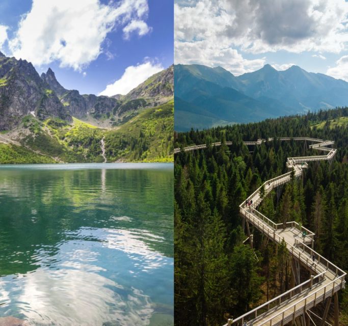 From Krakow: Morskie Oko and Slovakia Treetop Walk - Key highlights at a glance