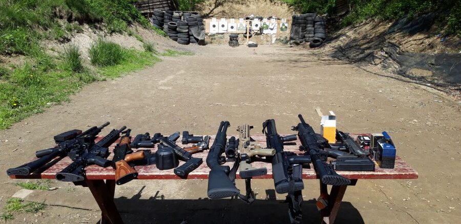 From Krakow: Shooting Range Adventure with Hotel Pickup - The pickup and meet-and-greet in Krakow: easy mode