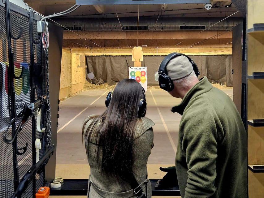 From Krakow: Shooting Range with Round-Trip Transportation - Instructor Time Matters: English Support and Real Aim Tips
