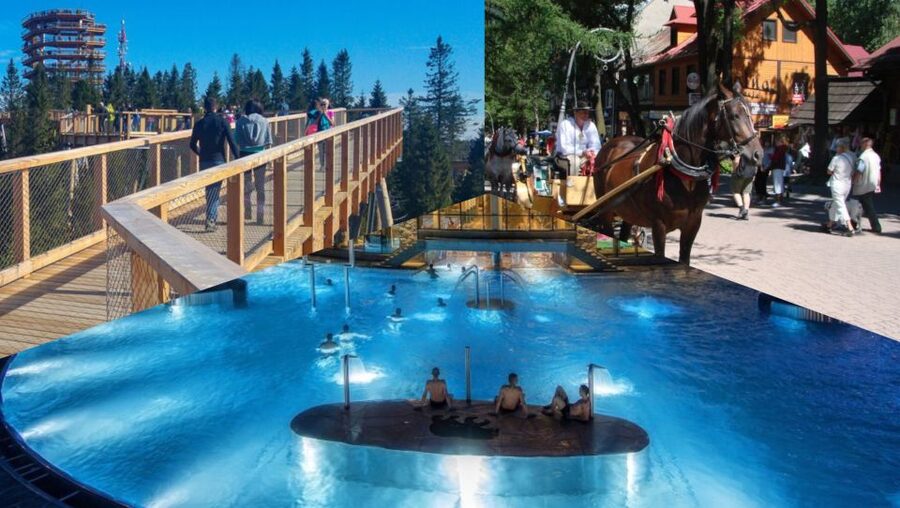 From Krakow: Slovakia Treetop Walk, Zakopane & Thermal Spa - The route: how Kraków, Slovakia, Zakopane, and Chochołow fit together