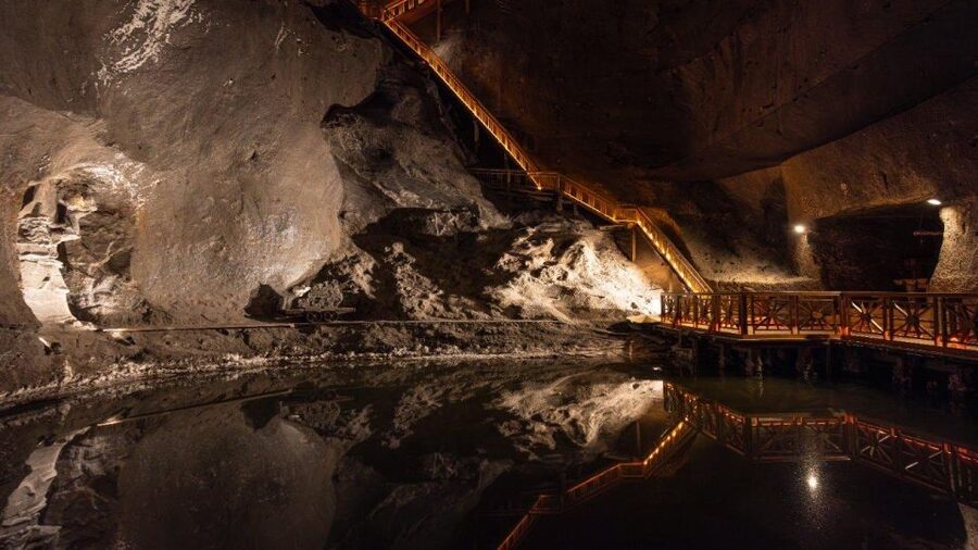 From Krakow: Wieliczka Salt Mine Guided Tour & Transfer - The descent: 800 stairs, guided interpretation, and practical timing