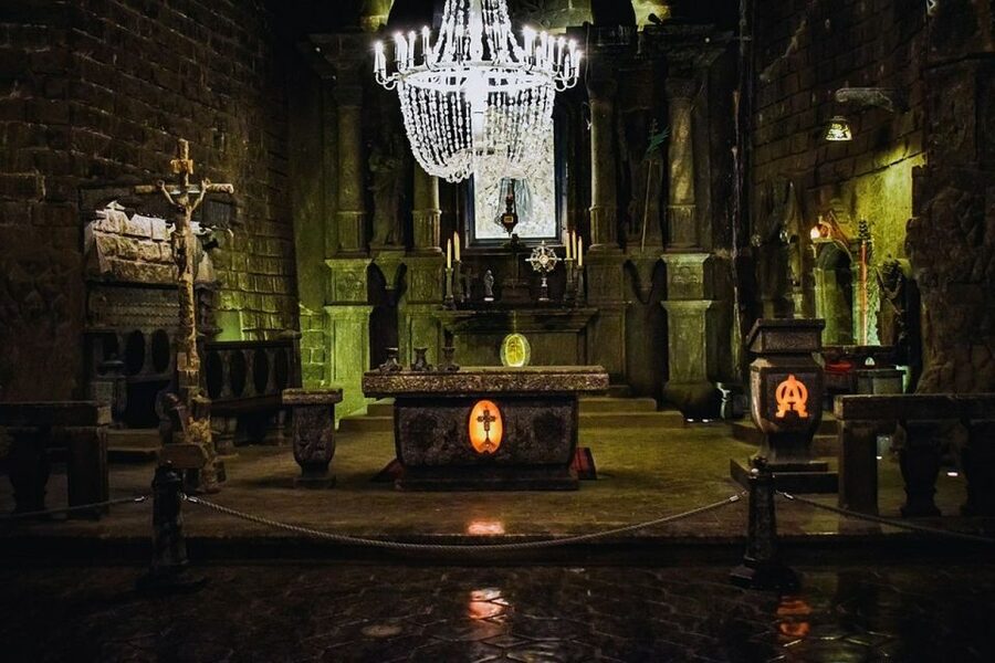 From Krakow: Wieliczka Salt Mine Half-Day Trip with Pickup - Salt sculptures and bas-reliefs: how the art tells the mining story
