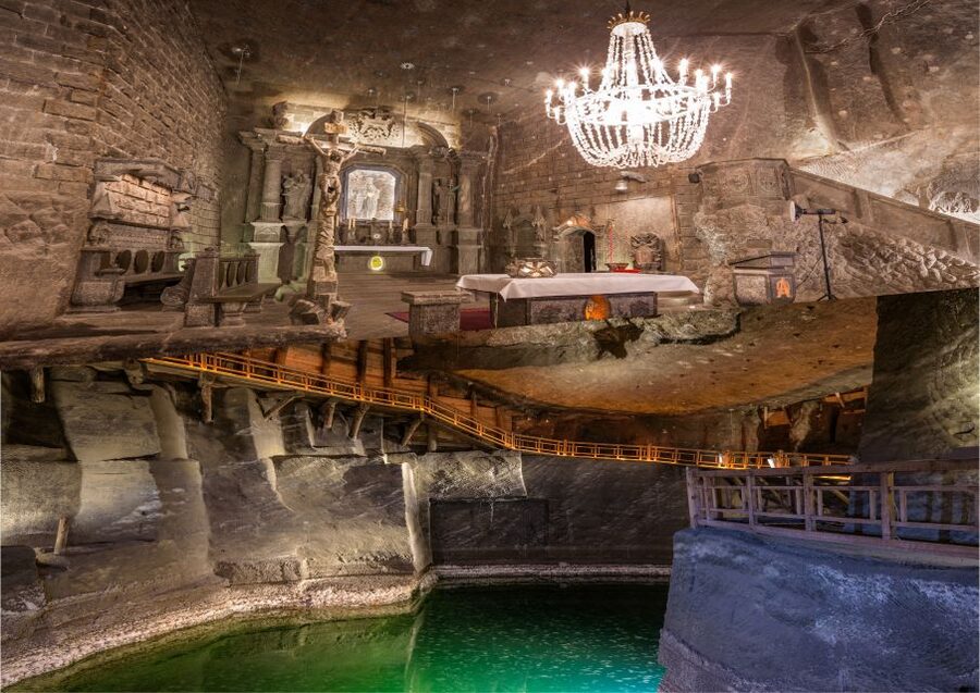 From Krakow: Wieliczka Salt Mine Small Group Guided Tour - From Krakow Pickup to the Mine Gates in About 40 Minutes