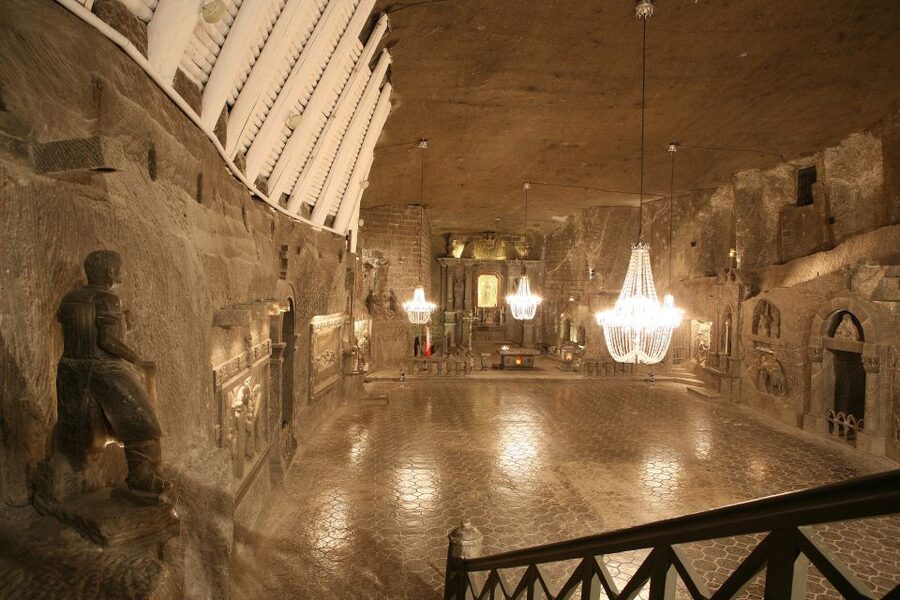 From Krakow: Wieliczka Salt Mine Tour - Inside the 20 Chambers: Chapels, Salt Sculptures, and Big Open Spaces
