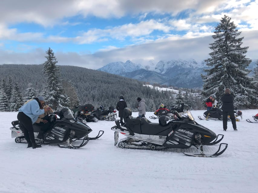 From Krakow: Zakopane Snowmobile NIGHT Ride, Bonfire, - When Snow Is Light: Quads as the Backup Plan