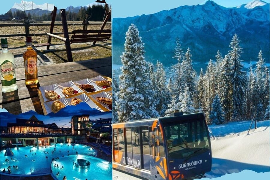 From Krakow: Zakopane Tour with Thermal Spa & Hotel Pickup - Witów Break Time for Views and Food Tasting