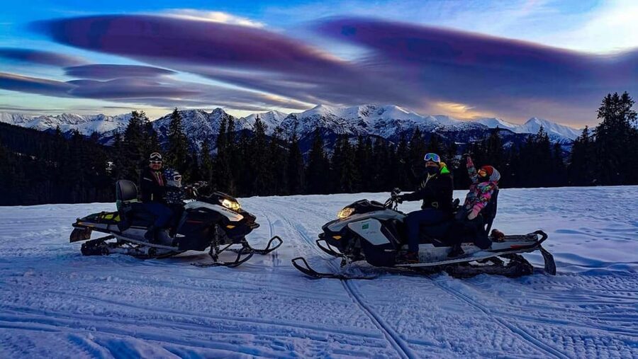 From Zakopane: Snowmobile Ride with Thermal Pools & Pickup - Bonfire BBQ Break: Food, Drinks, and Warming Up the Right Way