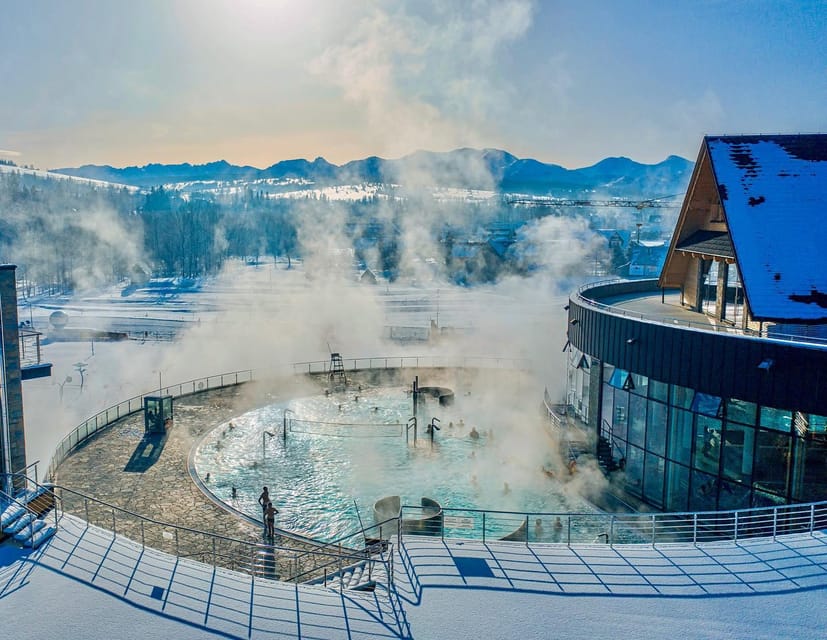 From Zakopane: Snowmobile Ride with Thermal Pools & Pickup - Chocholów Thermal Baths: 3 Hours to Soak, Slide, and Reset