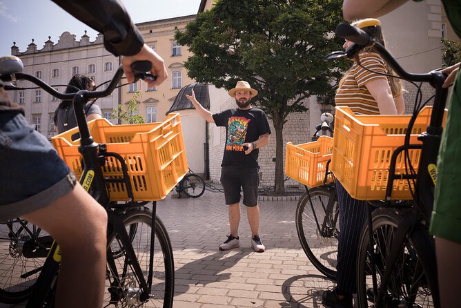 Full Bike Tour - the Old Town, Jewish Qtr & the Ghetto NEW BIKES - Why this route works so well for first-time Krakow