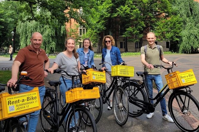 Full Bike Tour - the Old Town, Jewish Qtr & the Ghetto NEW BIKES - Wawel Dragon and the hilltop viewpoint, the story that sticks