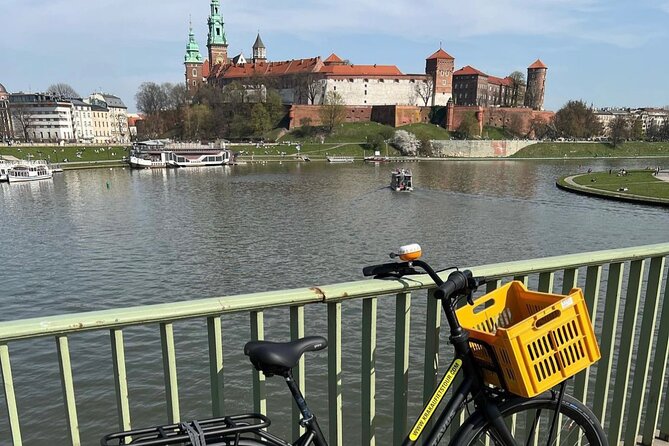 Full Bike Tour - the Old Town, Jewish Qtr & the Ghetto NEW BIKES - Zapiekanka at the kosher meat market, where everyday food meets the past