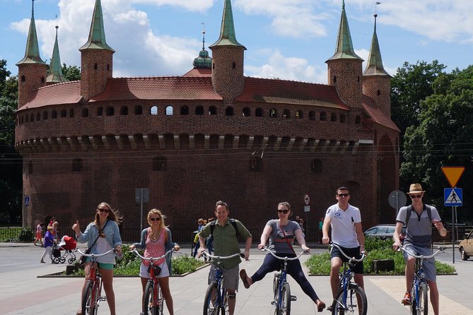 Highlights of Krakow Bike Tour - Small group - First stop: Rynek Główny by bike, not just by photo
