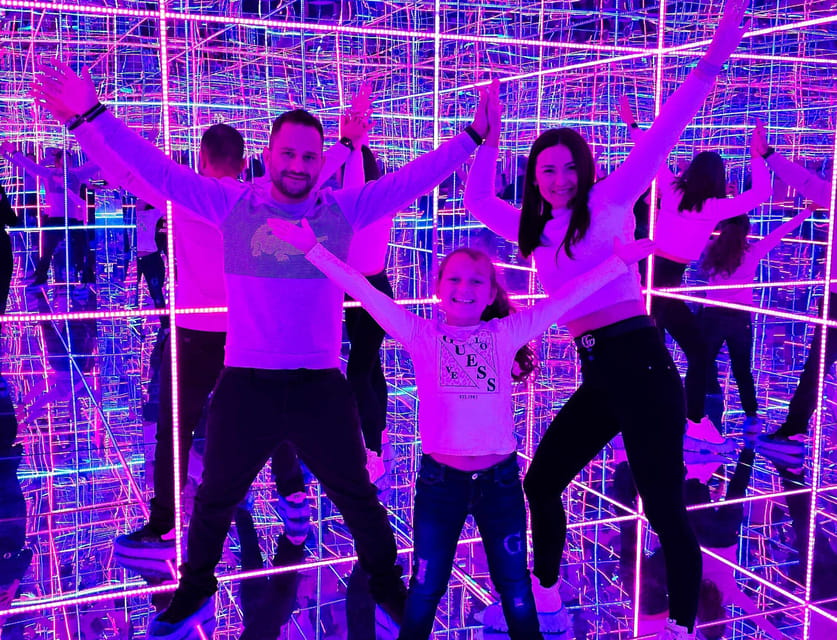 Krakow: 4 Mazes and Living Butterfly Museum Entry Ticket - Tape Maze: suspended obstacles and teamwork