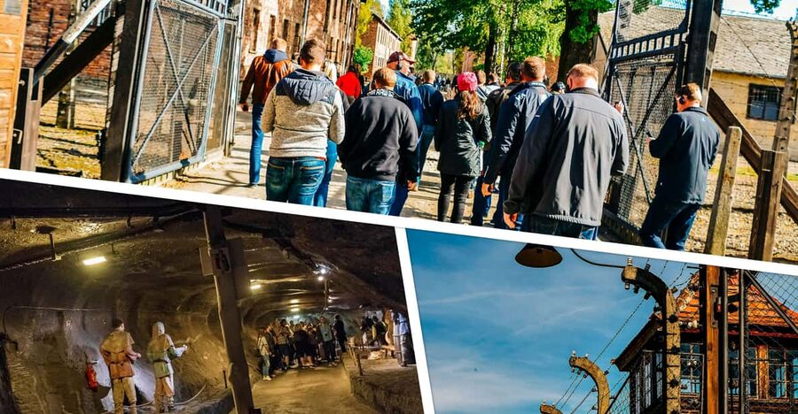 Krakow: Auschwitz & Wieliczka Salt Mine Guided Day Tour - The mid-day break near Oswiecim, plus food planning