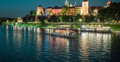 Evening Cruise with a Glass of Wine