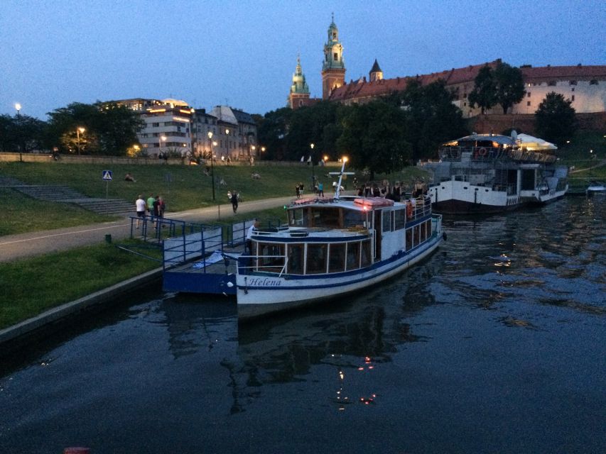 Krakow: Evening Cruise with a Glass of Wine - WWII memory points and the ghetto wall fragment: respectful, not scary