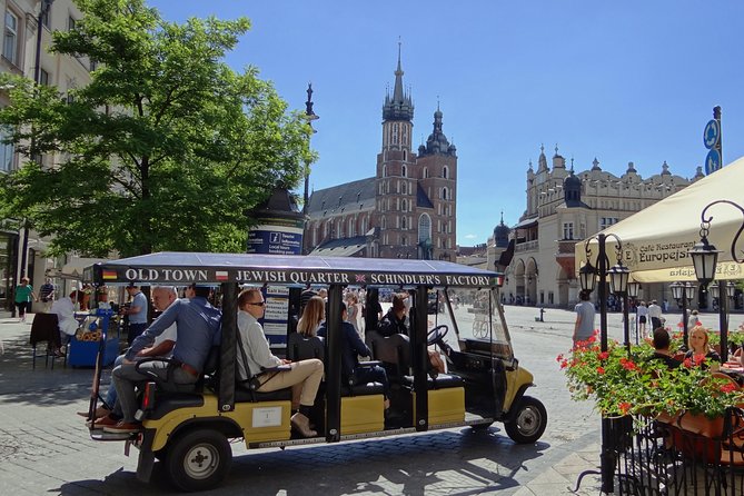 Krakow Grand City Tour by golf cart - All 3 districts - Meeting at plac Jana Matejki 3 and getting oriented fast