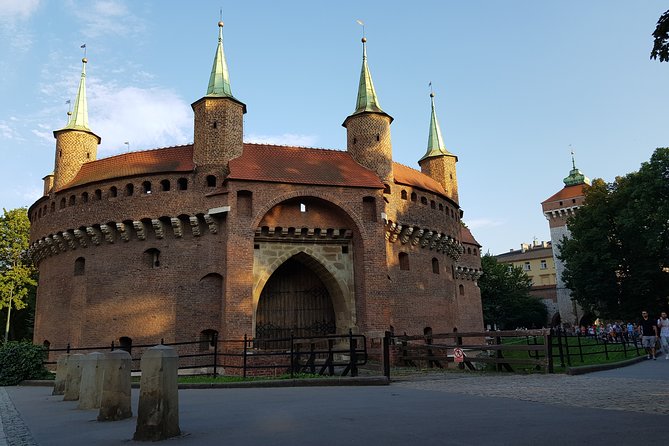 Krakow Grand City Tour by golf cart - All 3 districts - Ghetto Heroes Square, Eagle Pharmacy, and the fragment of the Ghetto Wall