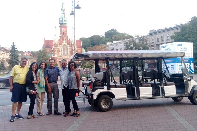 Krakow: Guided City Tour by Golf Buggy (with hotel pickup) - Hotel pickup in Old Town and Kazimierz, and what to expect
