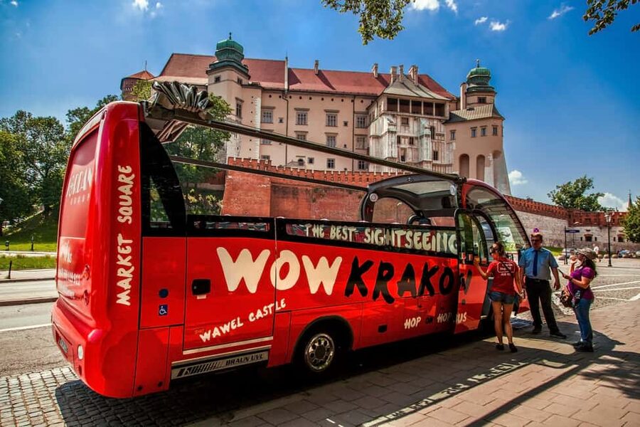 Krakow: Hop-On Hop-Off Bus Tour - The On-Board Audio Guide and English Host: Use Them Smart