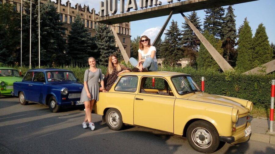 Krakow: Private Nowa Huta Adventure Tour in Communist Cars - Plac Centralny im. R. Reagana, where the plan shows itself