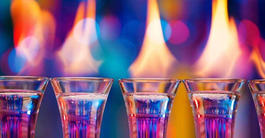 Krakow Private Vodka Tasting Tour - The 7-Shot Lineup: White, Grass, Hazelnut, Tincture, and Potato Vodka