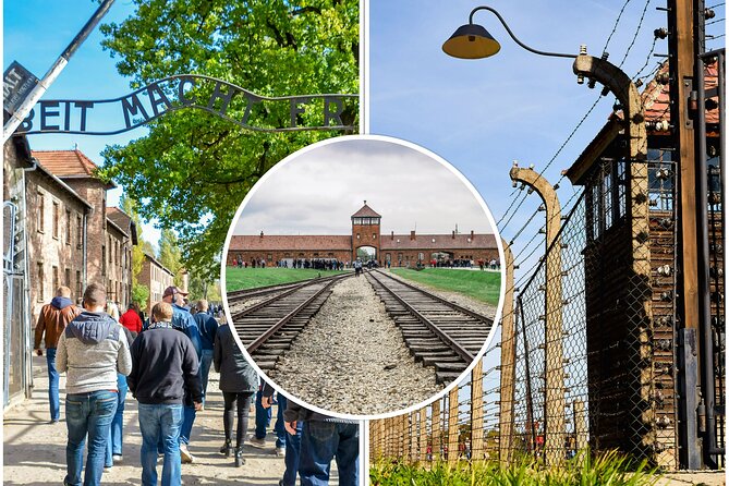 Krakow to Auschwitz-Birkenau Live Guided Tour & Hotel Pick-up - Auschwitz I: gate, barracks, and why headsets matter