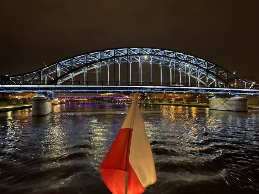Krakow: Vistula Night Cruise by Gondola w/ Audio Commentary - Key things to look forward to