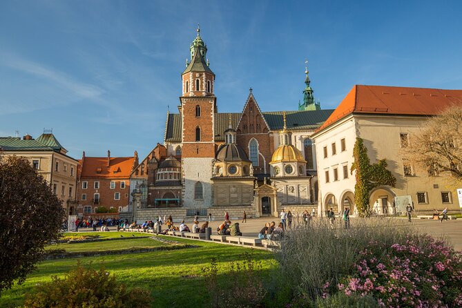 Wawel Cathedral and the royal castle on Wawel Hill, Kraków