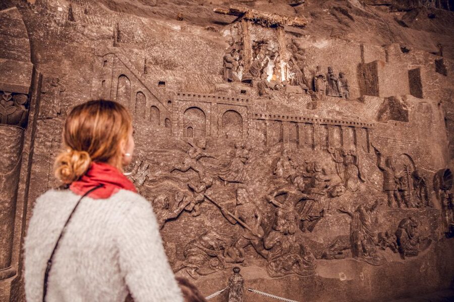Krakow: Wieliczka Salt Mine Guided Tour - Entering Wieliczka from Krakow, with a plan that keeps stress low