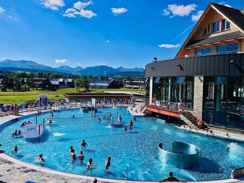 Krakow: Zakopane Tour with Chocholow Hot Baths and Cable Car - From Kraków to Zakopane: pickup, timing, and how the day runs
