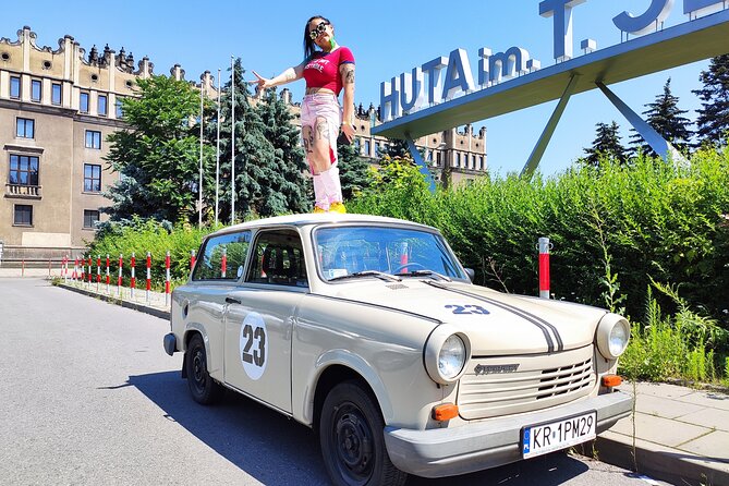 Legendary Private Nowa Huta Communism Tour with Crazy Guides - The ride: Trabant transport that actually changes the mood